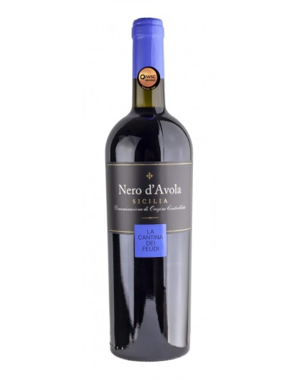 LA CANTINA DEI FEUDI NERO D'AVOLA SICILIA DOC SZÁRAZ VÖRÖSBOR 2017 0,75L - 13%