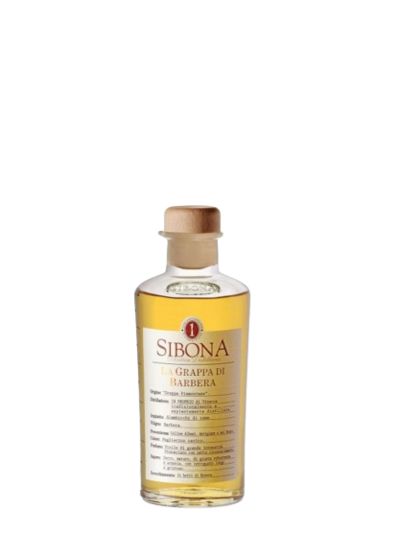 Sibona Grappa di Barbera 0,5 L 40%