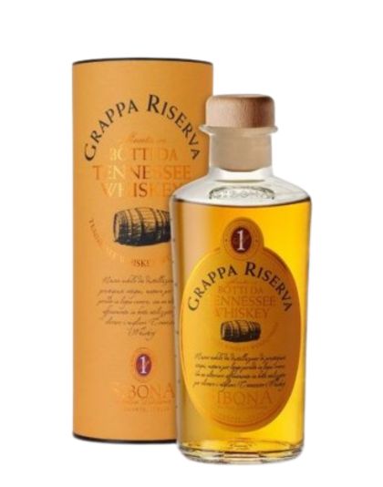 Sibona Grappa di Riserva Whiskey  0,5 L 44%