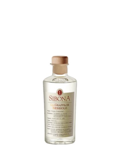 Sibona Grappa di Nebbiolo 0,5 L 40%